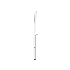 Laser® 4.7 / ILCA4 Holt Replacement Silver Anodised Bottom/Lower Mast