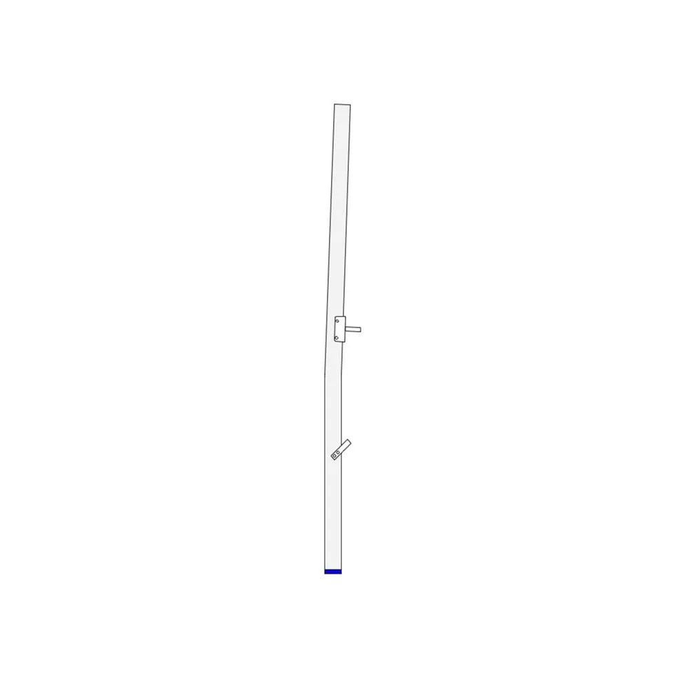 Laser® 4.7 / ILCA4 Holt Replacement Silver Anodised Bottom/Lower Mast