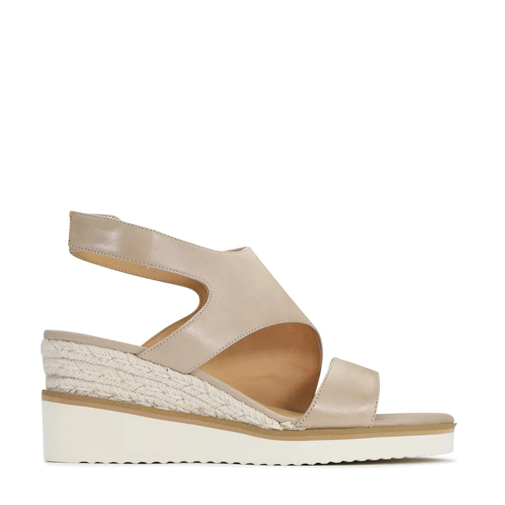 Lazaar Leather Sling Back Sandals
