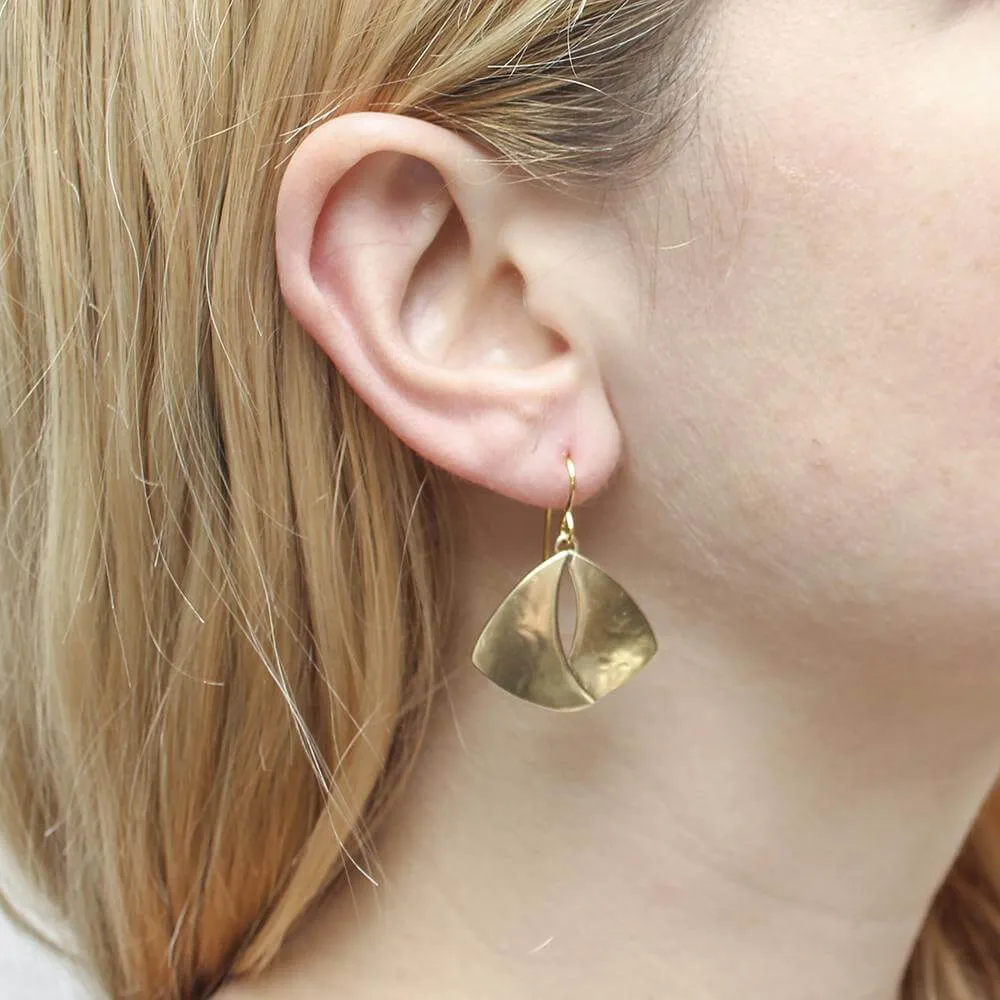 Marjorie Baer Overlapping Wings Earrings