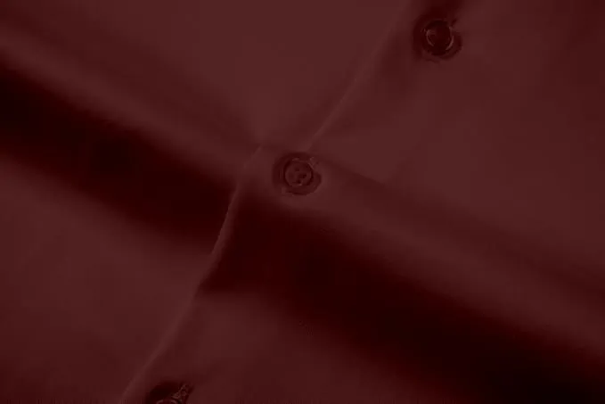 Men's Dress Shirts Formal Slim Fit Stretch Long Sleeve Button Down Shirt for Men Wrinkle Free Collar Business Shirts