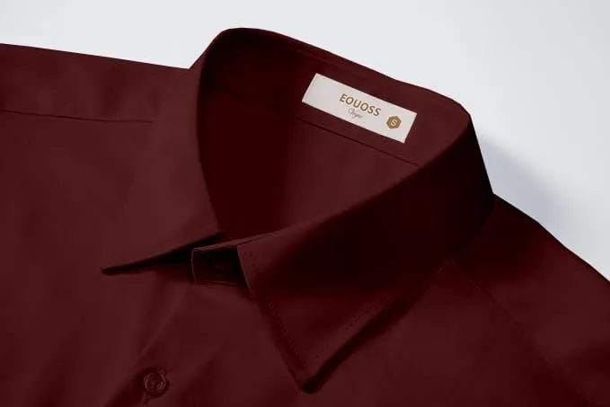Men's Dress Shirts Formal Slim Fit Stretch Long Sleeve Button Down Shirt for Men Wrinkle Free Collar Business Shirts