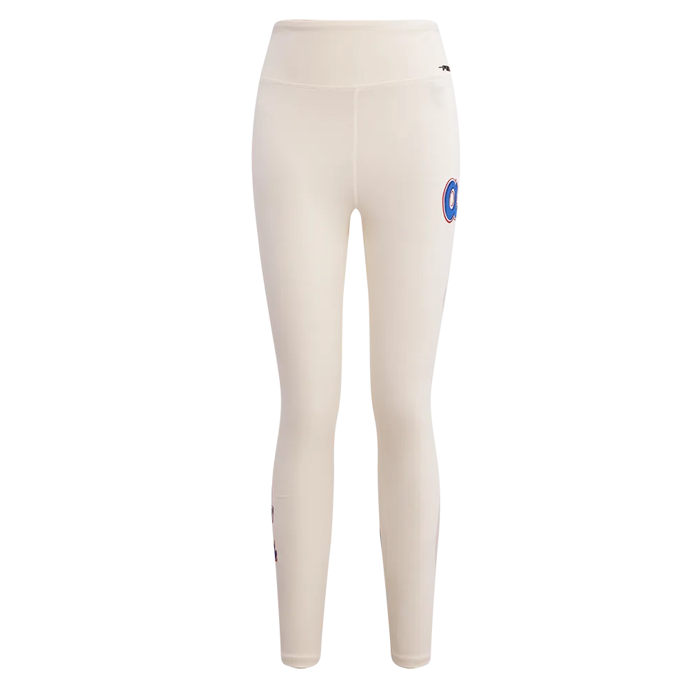 MLB ATLANTA BRAVES RETRO CLASSIC WOMEN'S JERSEY LEGGING (EGGSHELL)