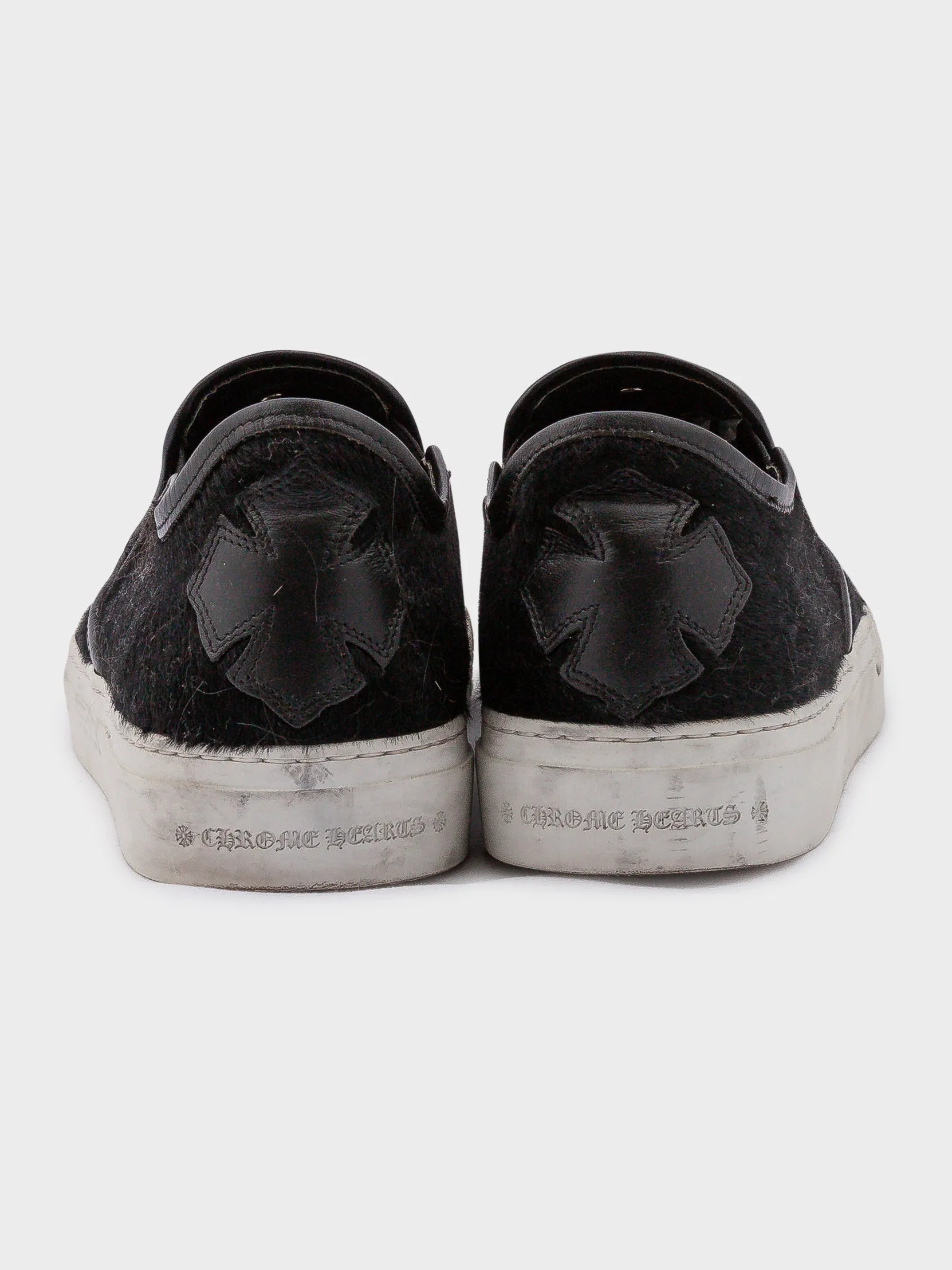Pony Hair Slip Ons