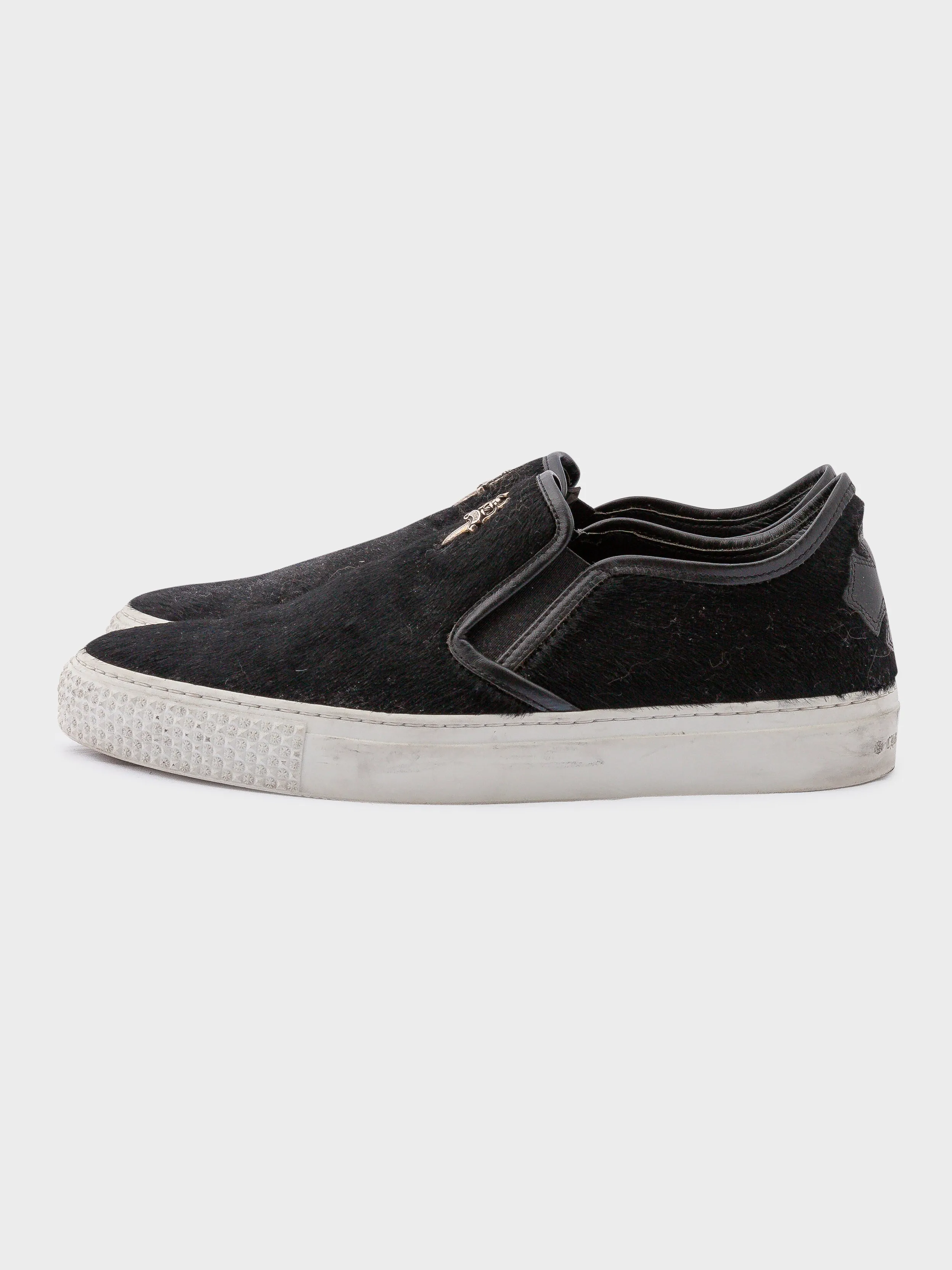 Pony Hair Slip Ons