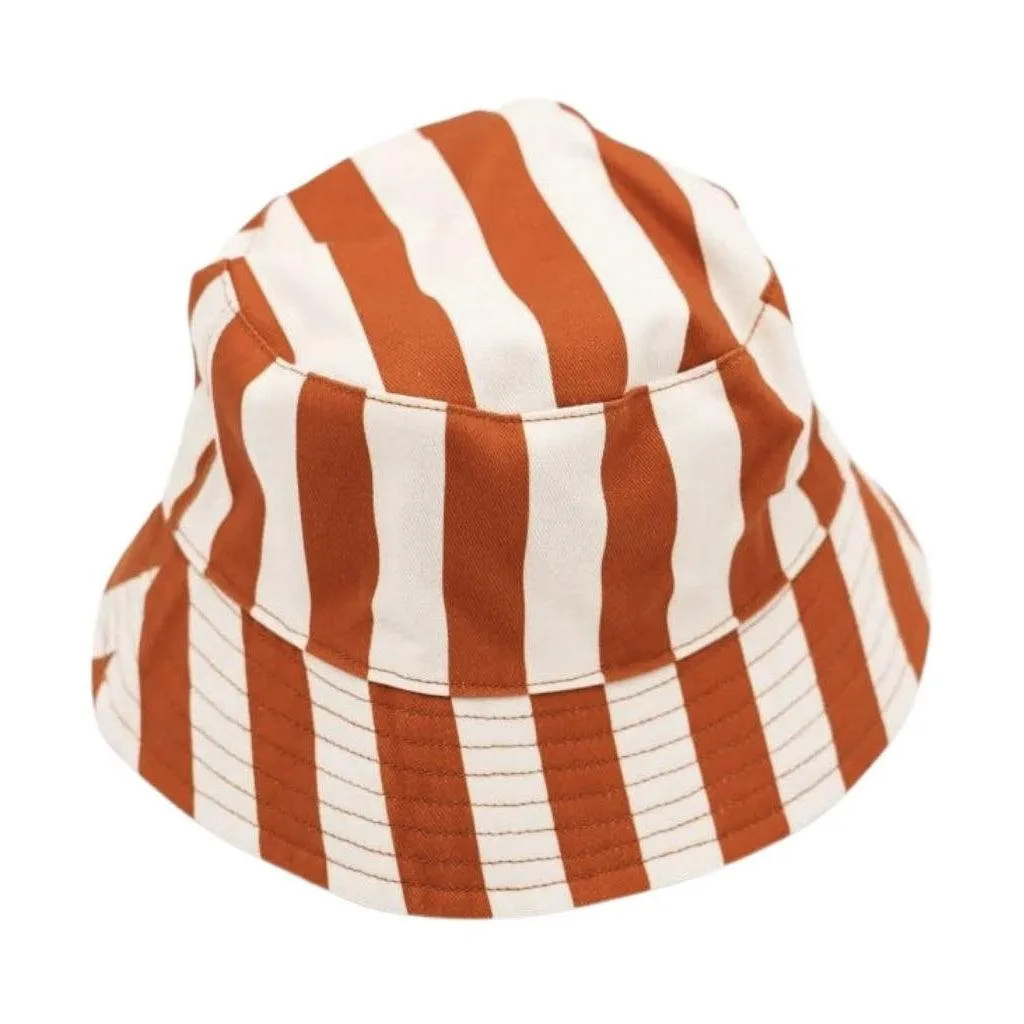 Reversible Bucket Hat - Stripes Atlas   Tierra