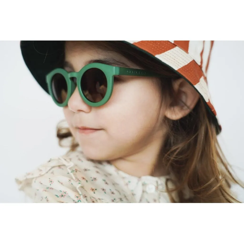 Reversible Bucket Hat - Stripes Atlas   Tierra