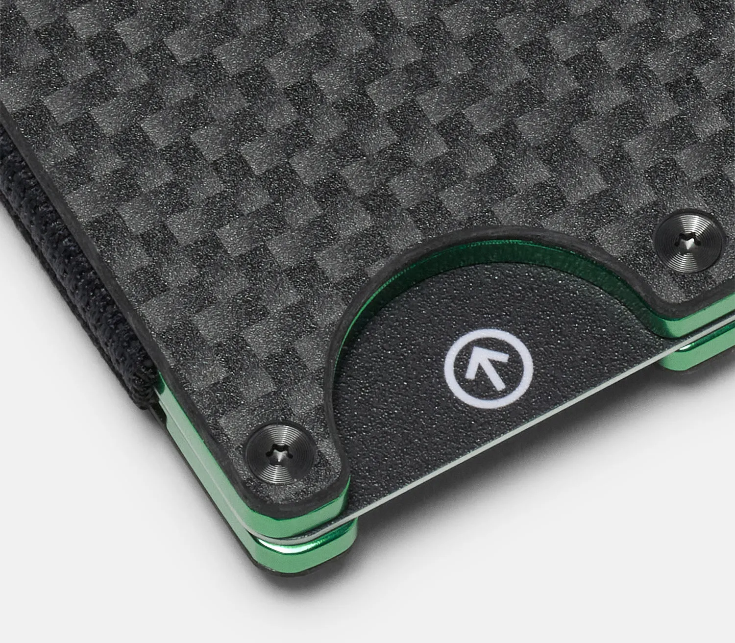 Ridge Wallet - Voodoo Green Carbon 003