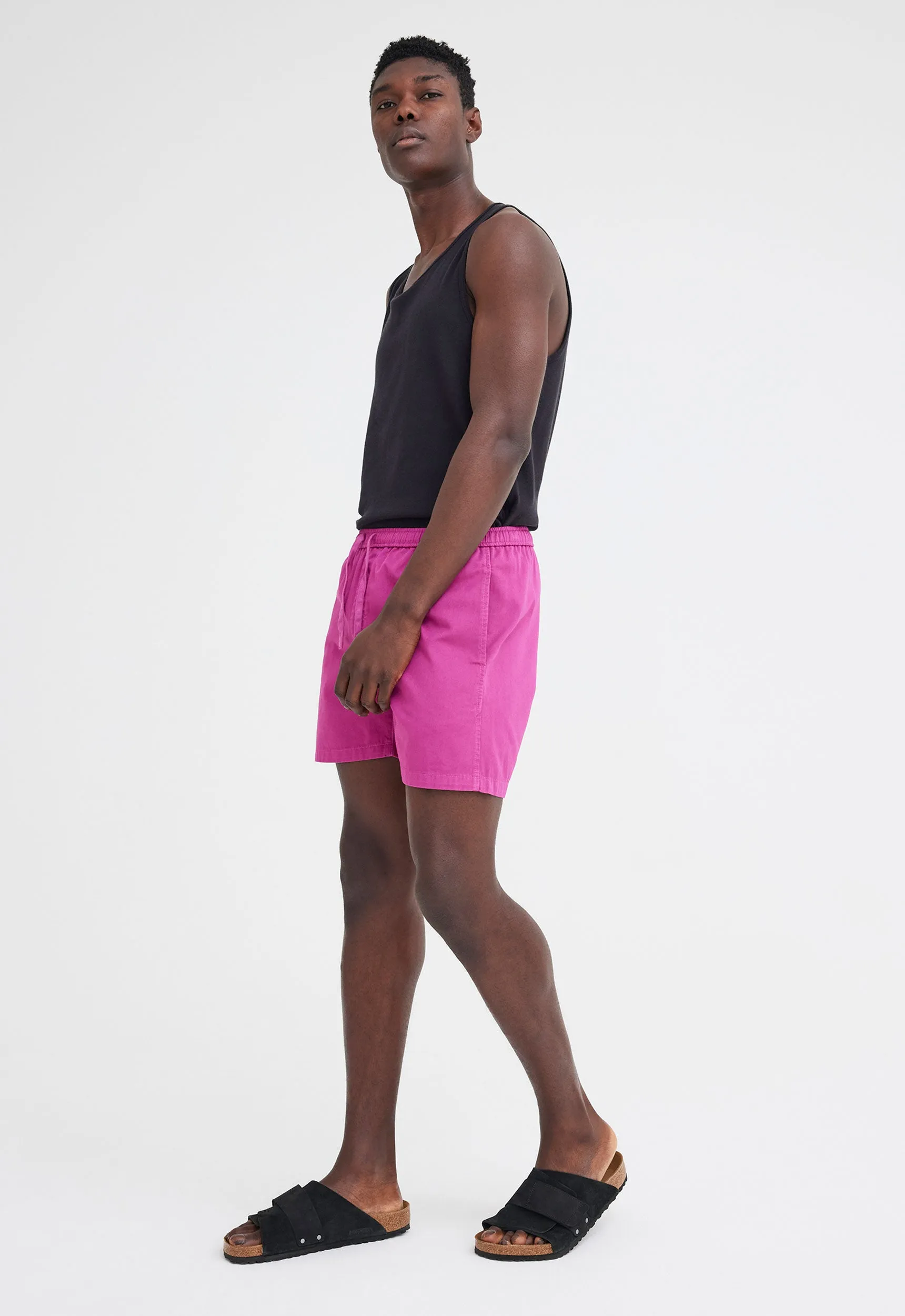 Slater Cotton Short - Cerise Pink