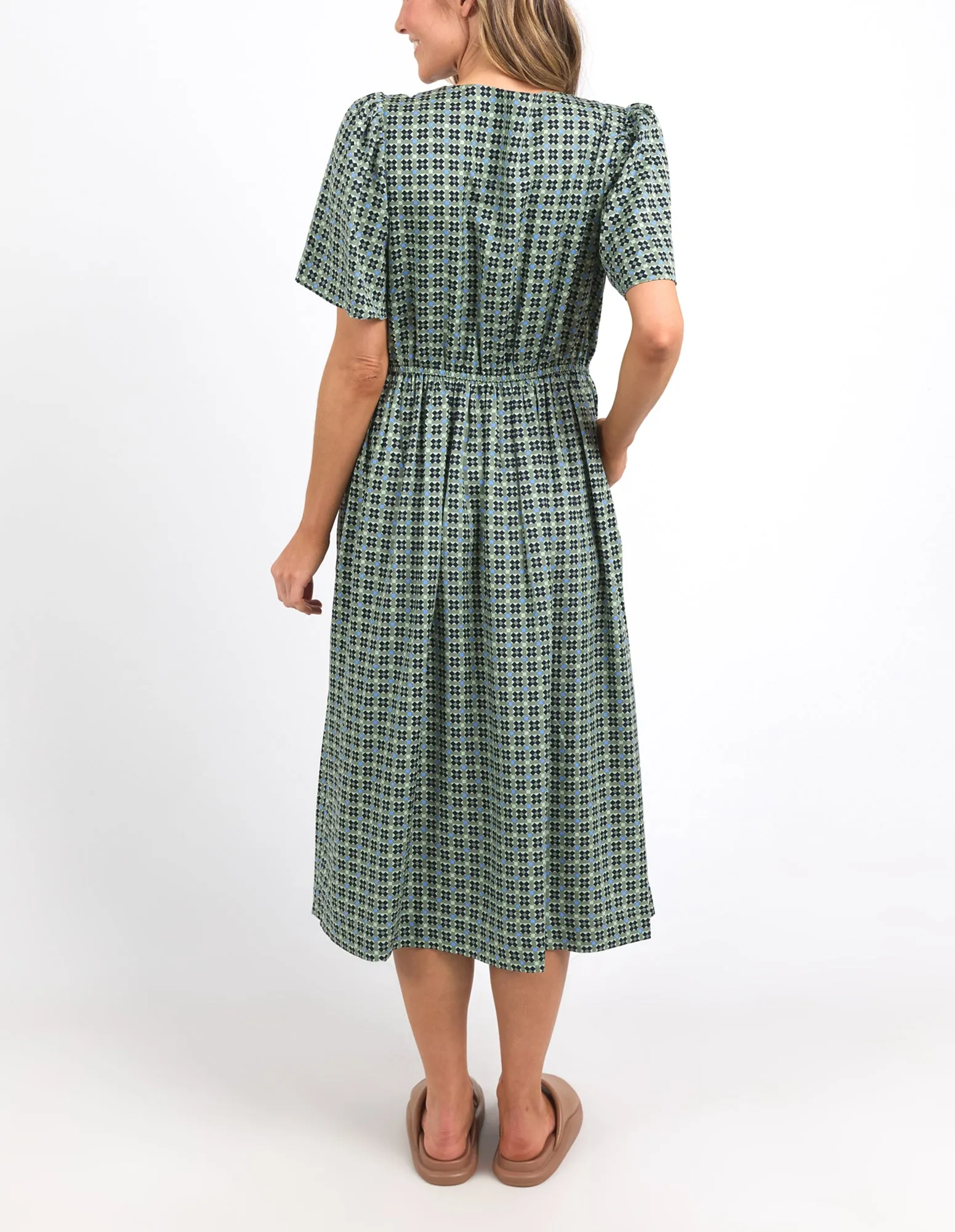 Tile Geo Dress Tile Geo Print