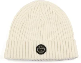 Timberland Men's Ribbed Watch Cap with Logo Plate