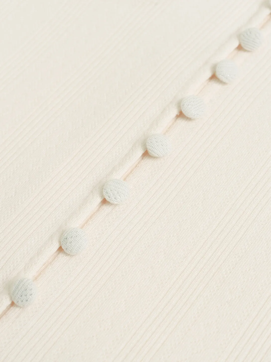 Trina Lace V-neck Apricot Knitted Top