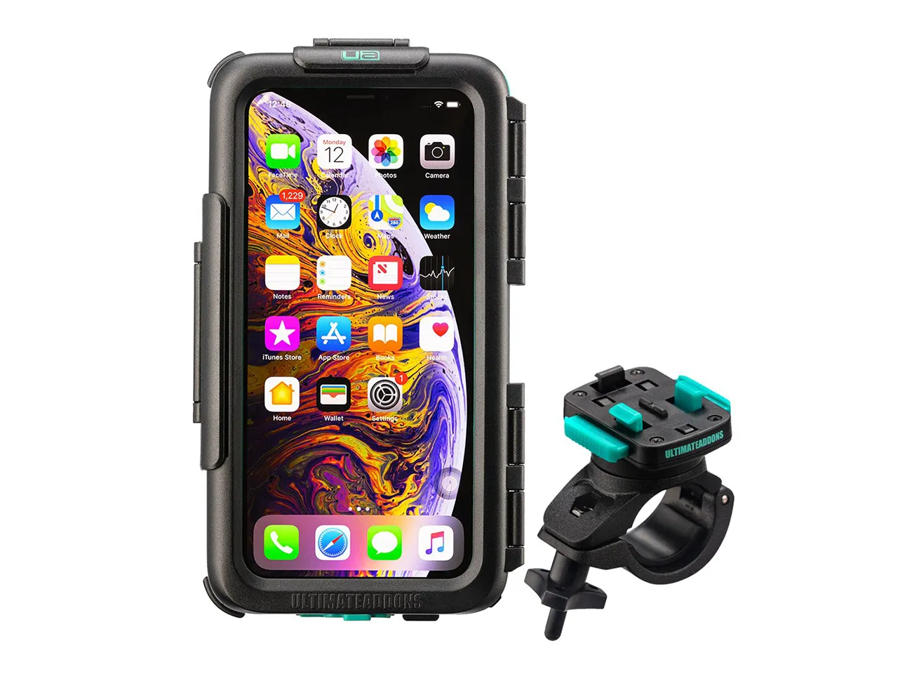 Waterproof Strong Secure Tough Hard Case Bike Mounting Kit for Apple iPhone XR