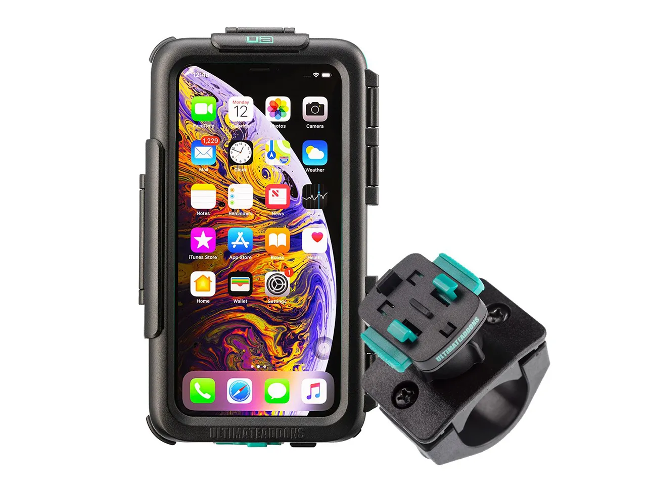 Waterproof Strong Secure Tough Hard Case Bike Mounting Kit for Apple iPhone XR