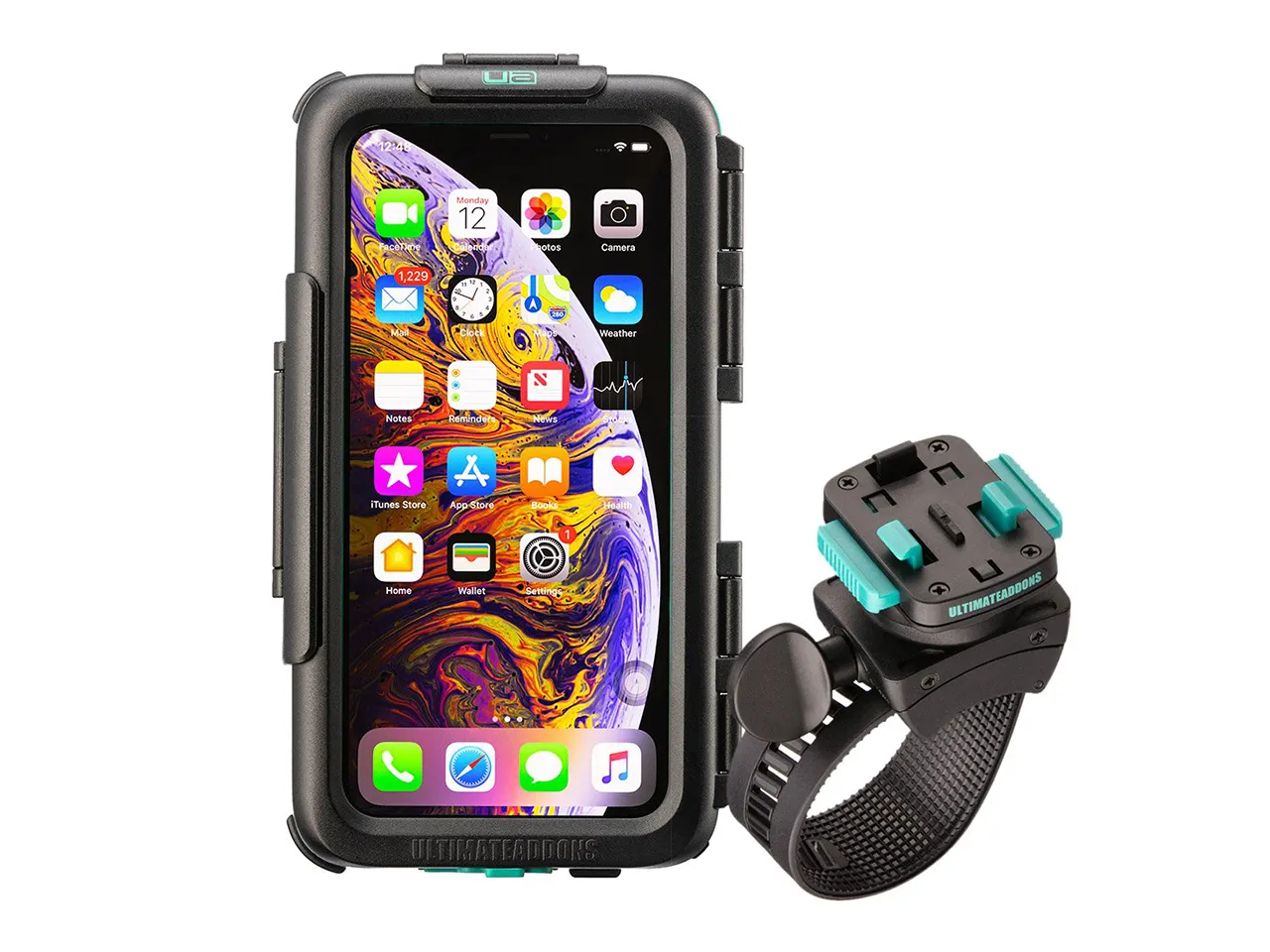 Waterproof Strong Secure Tough Hard Case Bike Mounting Kit for Apple iPhone XR