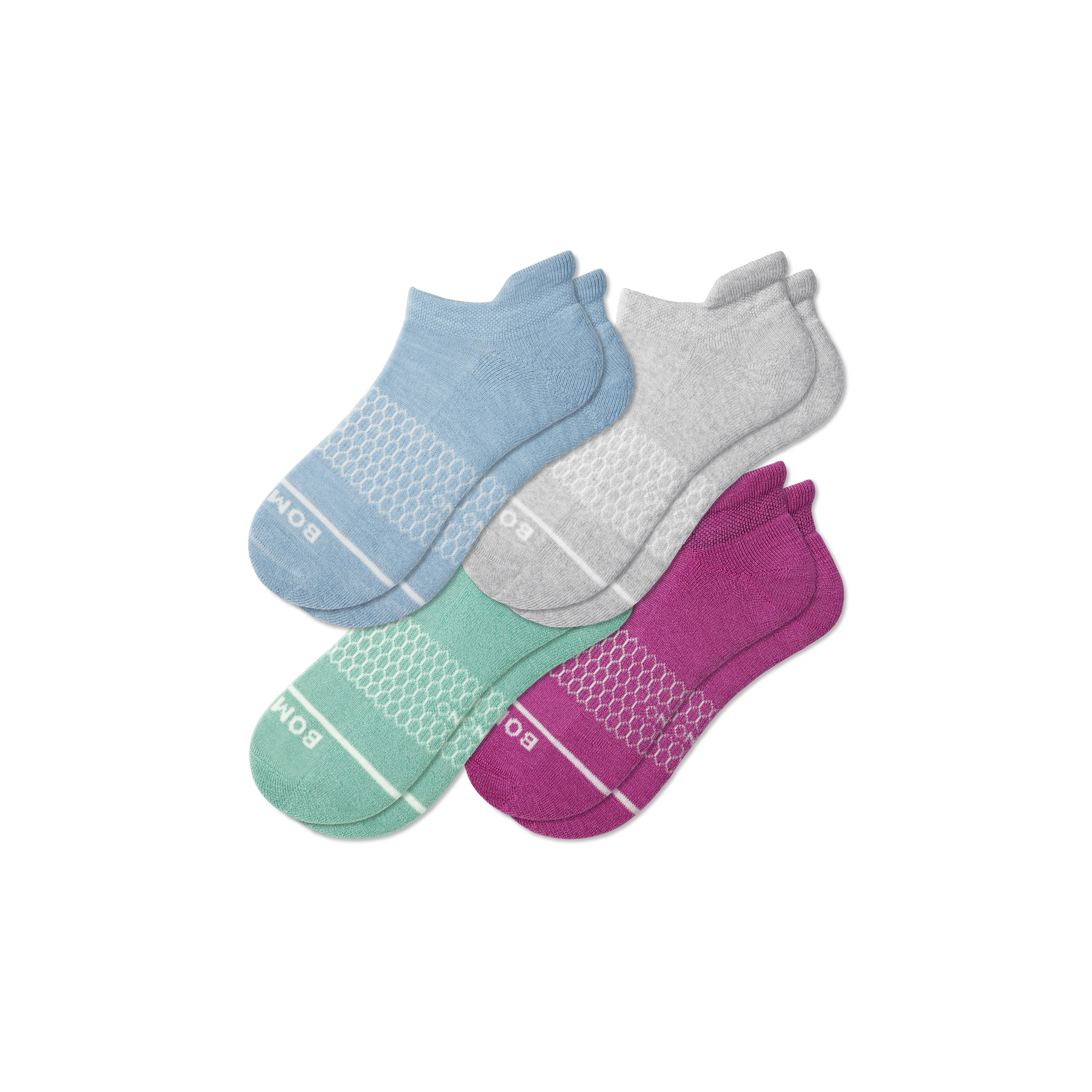Women's Merino Wool Blend Ankle Sock 4-Pack