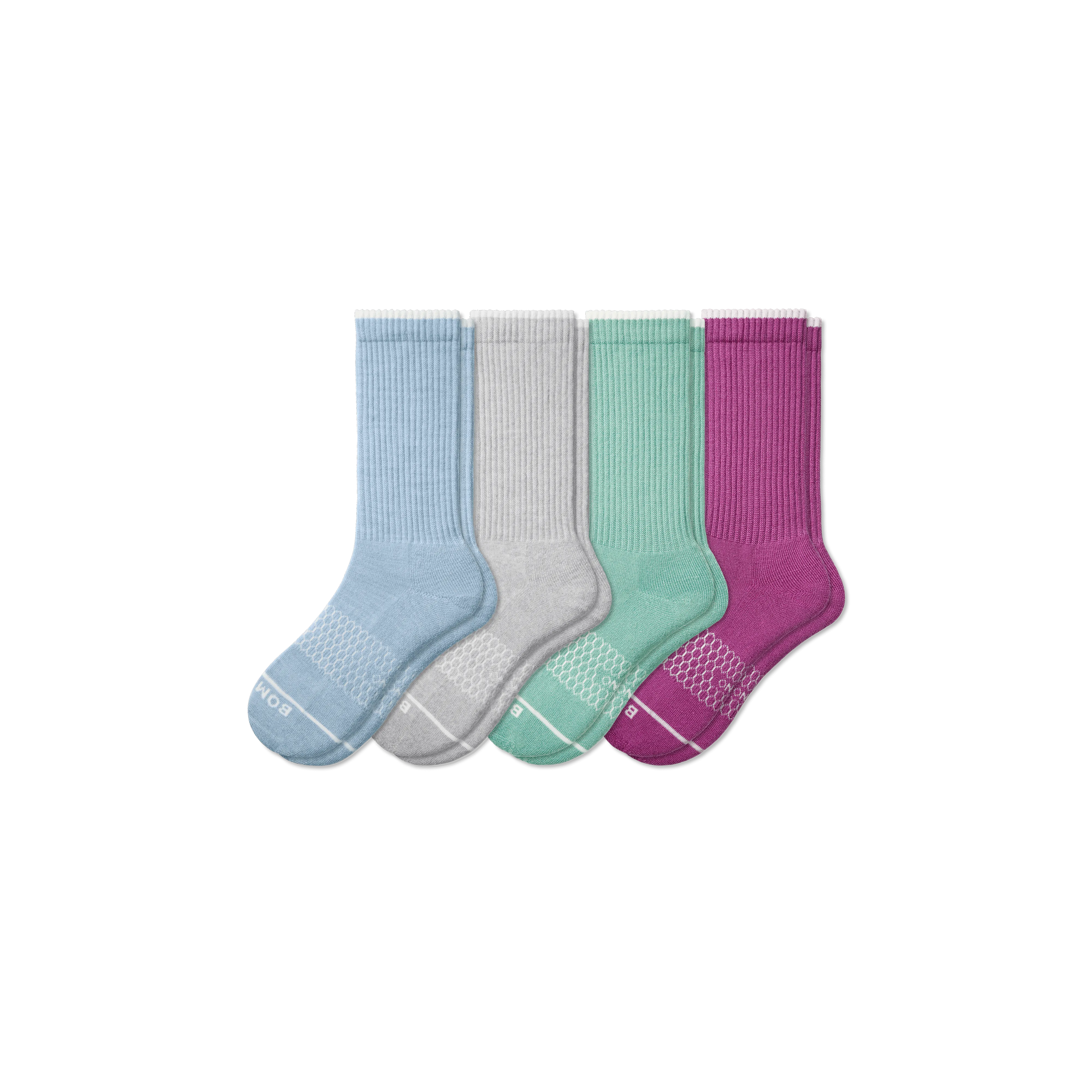 Women's Merino Wool Blend Calf Sock 4-Pack