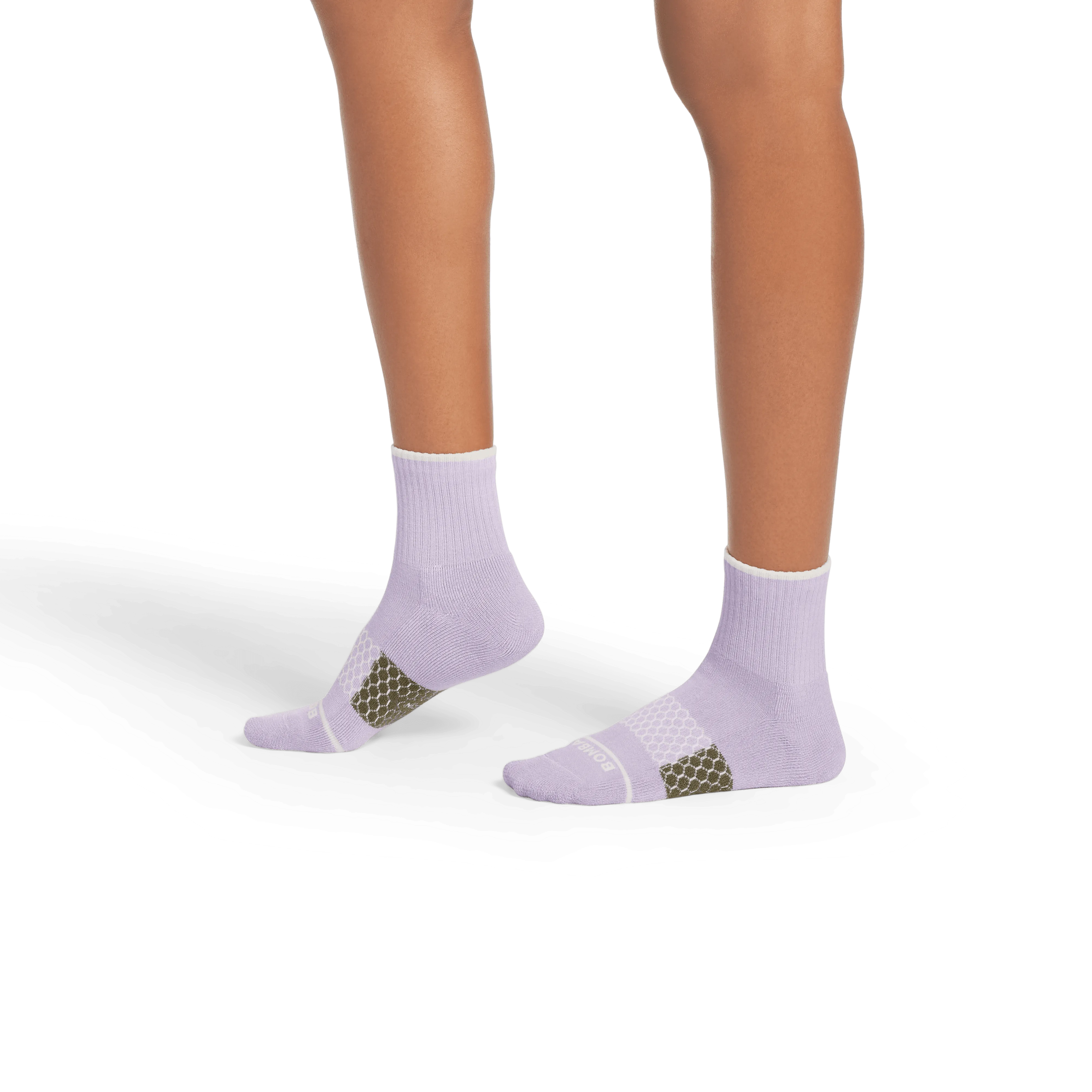 Women's Merino Wool Blend Quarter Socks